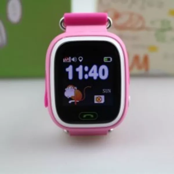 Оригинальные Smart Baby Watch Q80 (Детские умные часы) 2