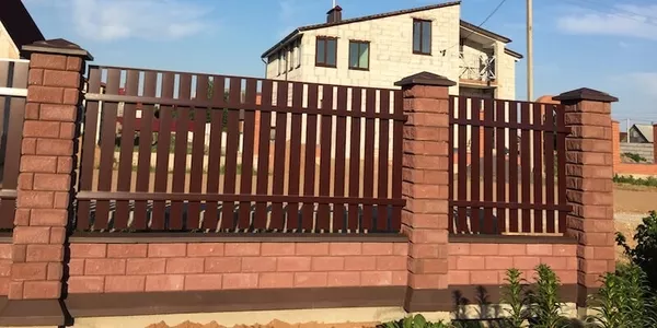 Красивый забор - это лицо Вашего дома. 3