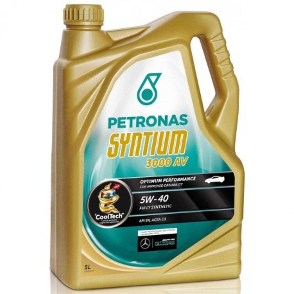Оригинальное моторное масло Syntium (Petronas) 5W40 от производителя 2