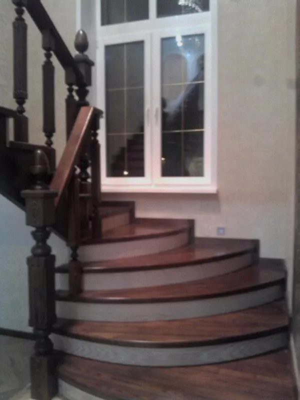 Элитные деревянные лестницы из любых пород древесины 8