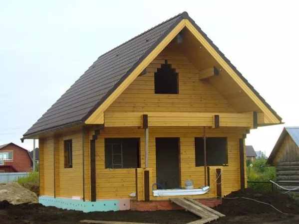 Сруб для Дома- Бани из профил. бруса Дзержинск