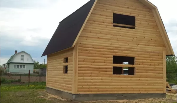 Сруб для Дома Бани из профил. бруса дешево Узда