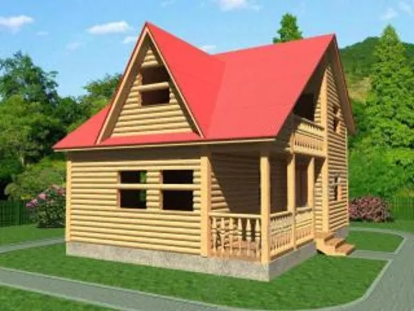 Продам недорого сруб Дома-Бани 8х6 м с установкой в Старых дорогах 2