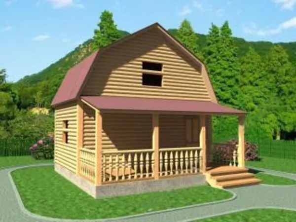 Сруб дома Витольд из бруса недорого продаю 3