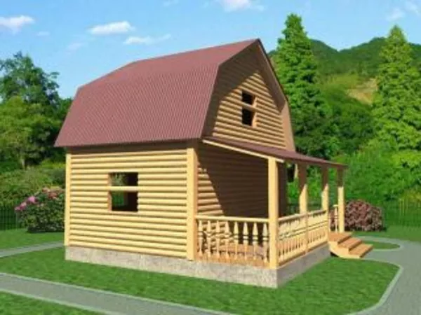 Сруб дома Витольд из бруса недорого продаю 4