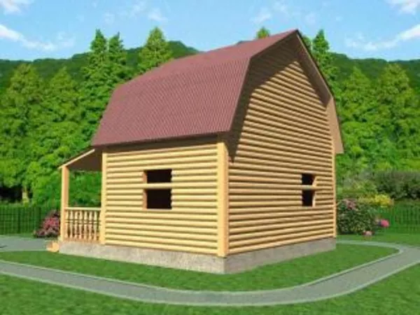 Сруб дома Витольд из бруса недорого продаю 5