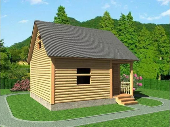 Баня Сруб из бруса недорого продаю с установкой в Смолевичах 4