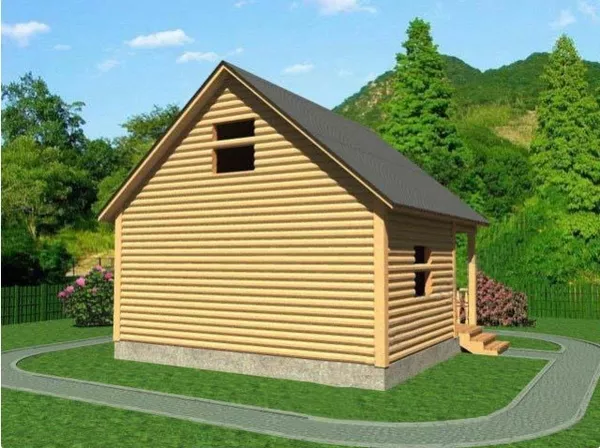 Баня Сруб из бруса недорого продаю с установкой в Смолевичах 5