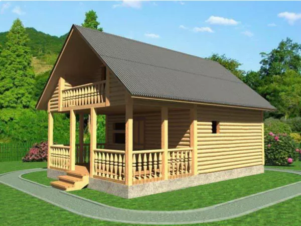 Баня Сруб из бруса недорого продаю с установкой в Старых дорогах