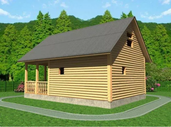 Баня Сруб из бруса недорого продаю с установкой в Старых дорогах 3