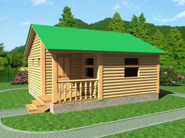 Баня Сруб из бруса недорого продаю с установкой в Любани