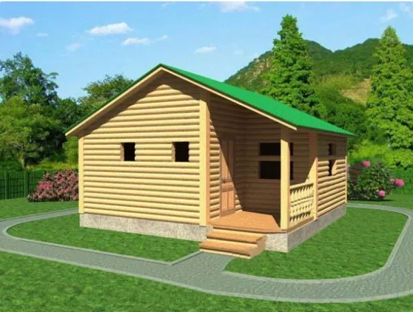 Баня Сруб из бруса недорого продаю с установкой в Любани 2