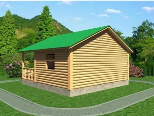 Баня Сруб из бруса недорого продаю с установкой в Любани 3