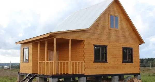 Дома и Баньки из профилированного бруса низкая цена