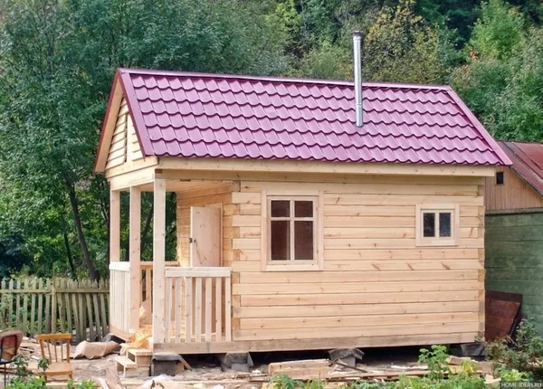 Дома и Баньки из профилированного бруса низкая цена 2