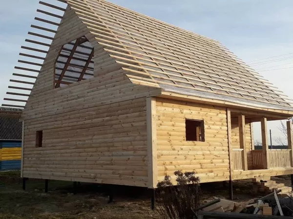 Дома из бруса Артем 9×9 с установкой за 10 дней 4