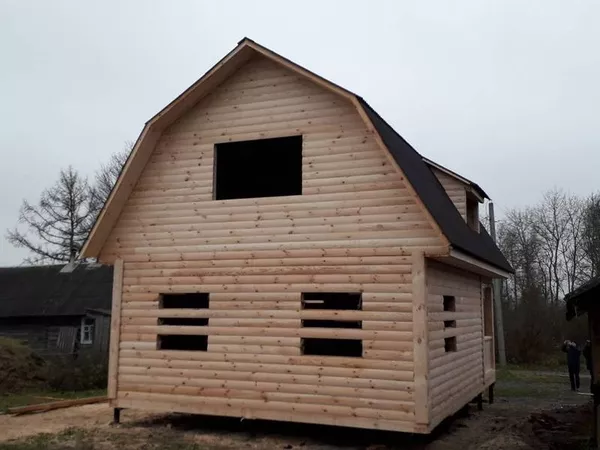 Дома из бруса Эмил 6×8 с установкой от 10 дней 5