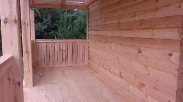 Дачный недорогой Домик из бруса доставка-установка 3