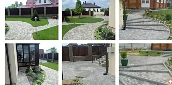 Укладка тротуарной плитки от 50м2 Минск / Паперня 5