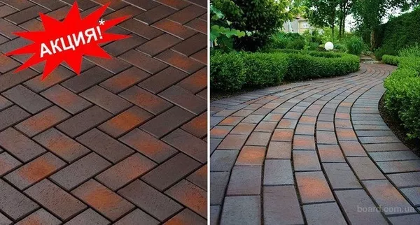 Укладка тротуарной плитки быстро недорого от 40 метров2