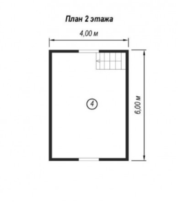 Садовый Дом из бруса Феникс 6х6, с террасой 12 м2 6