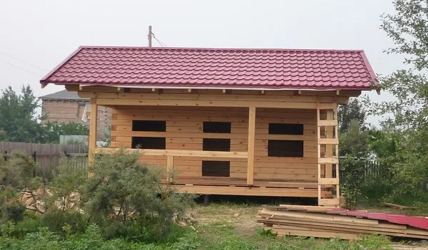 Построим для вас качественную деревянную Баню 4
