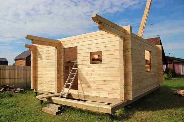 Строим: деревянные дома,  срубы,  Бани,  дачи недорого 6