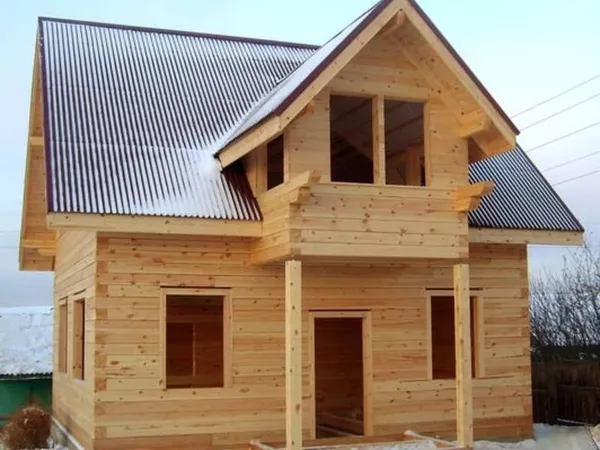 Деревянный Дом.Строительство под ключ качественно 8