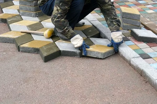 Укладка тротуарной плитки в Заславле и Минске от 100м2 7
