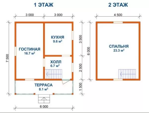 Садовый Дом 6х7, 5 Марсель доставка-установка 2