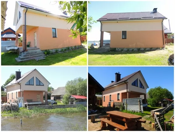 Продам дом на берегу озера г.п. Свирь,  от МКАД 147 км.