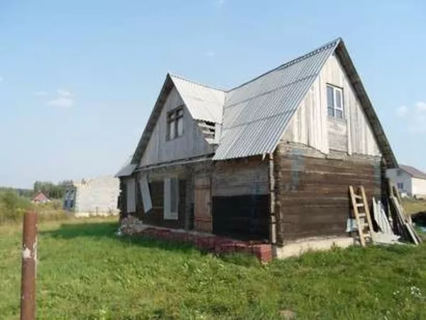 Продам недостроенный дом в г.п. Гатово 9 км. от Минска. 2