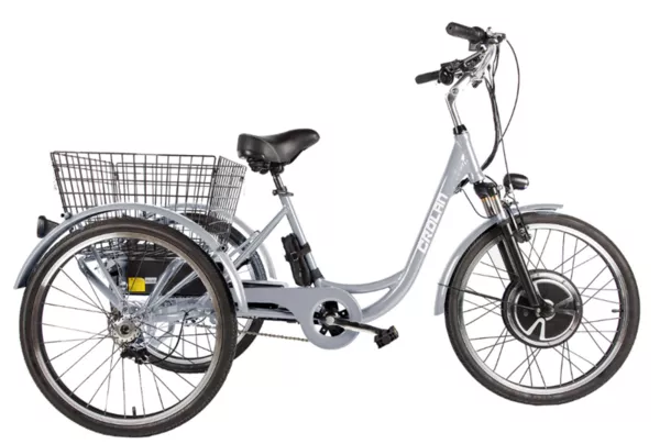 Трицикл Crolan 500W  (велогибрид)
