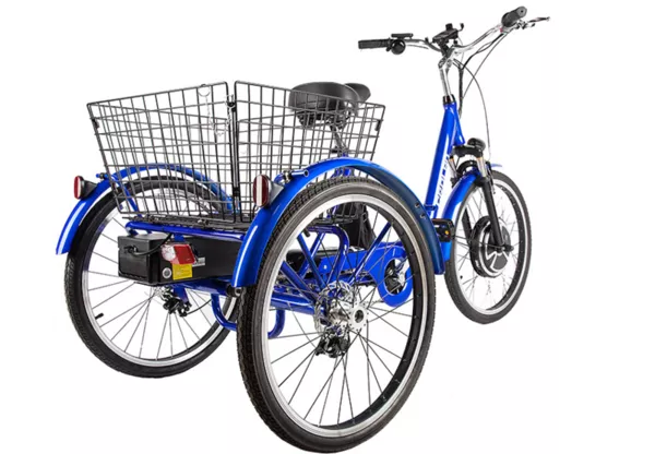 Трицикл Crolan 500W  (велогибрид) 3