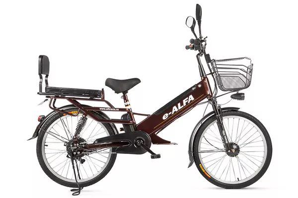 Велогибрид (электровелосипед) Eltreco e-ALFA GL 2