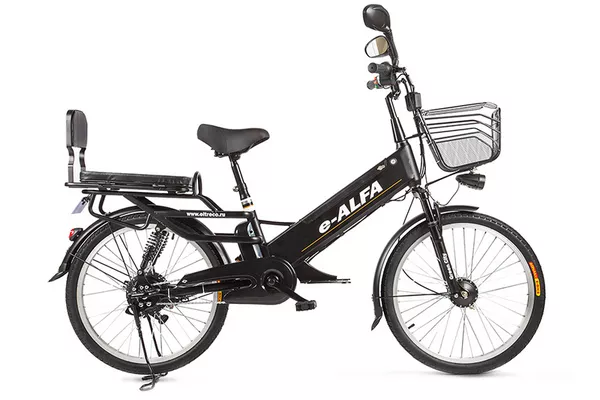 Велогибрид (электровелосипед) Eltreco e-ALFA GL 4