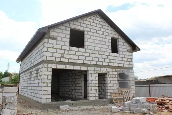 Стоительство домов из блоков под ключ в Воложинском р-не 4