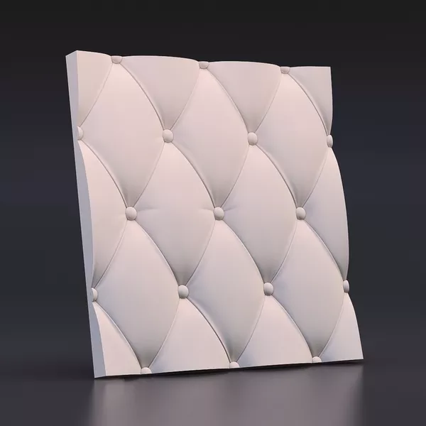 Стеновая 3Д ( 3D) панель Гаден (500*500) 2