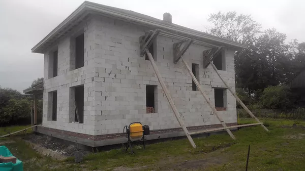 Стоительство домов из блоков под ключ в Заславле и р-не 4