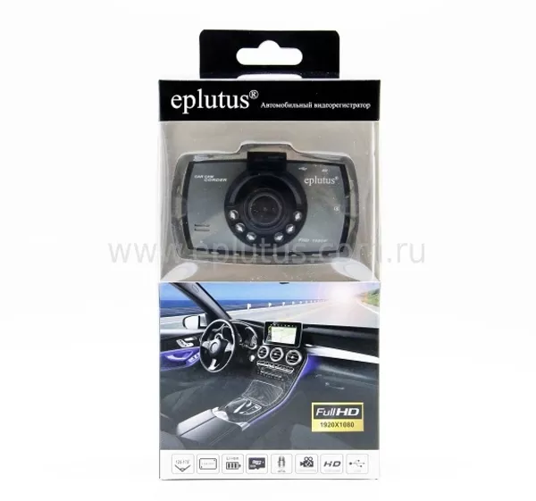 Eplutus DVR 922 - Full HD Видеорегистратор 2