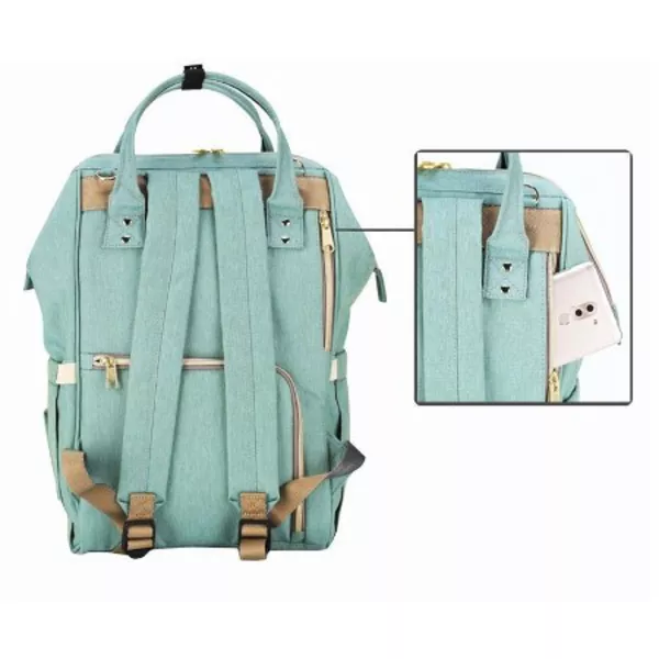 Рюкзак-сумка для мамы Baby Mo (все цвета) 5