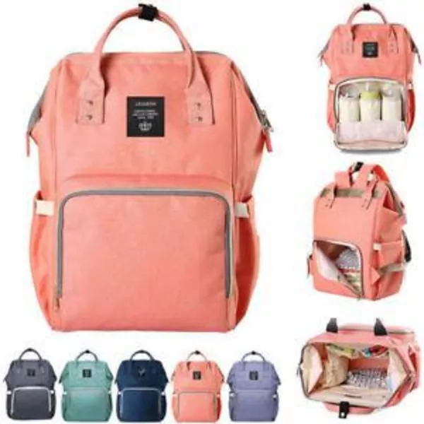 Рюкзак-сумка для мамы Baby Mo (все цвета) 6