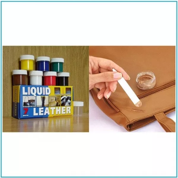 Жидкая кожа Liquid leather 7 цветов ремонт кожи и кожаных изделий 2