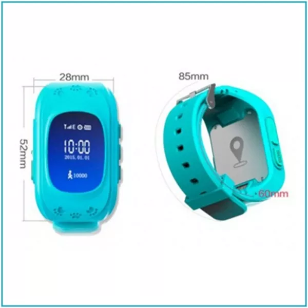 Умные детские часы с GPS трекером Smart baby watch Q50 2