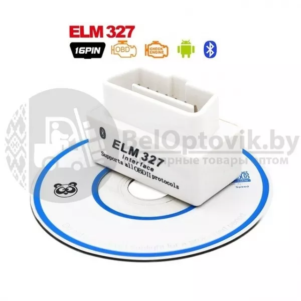 Адаптер ELM327 Bluetooth OBD II v1.5 7