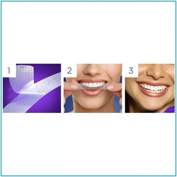 Отбеливающие полоски для зубов 3D White Teeth Whitening Stripes 7