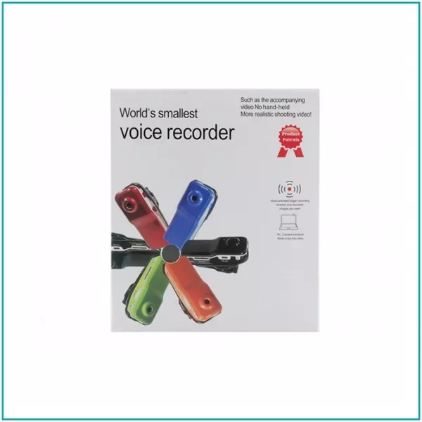 Мини-видеокамерадиктофон Mini Dv World Smallest Voice Recorder 6
