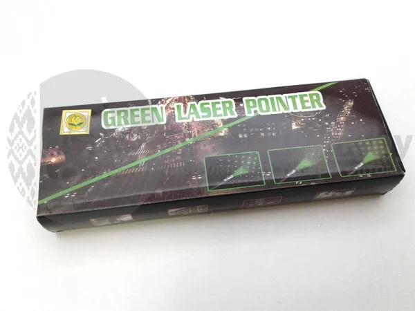 Лазерная указка с 5 насадками Green Laser Pointer 8