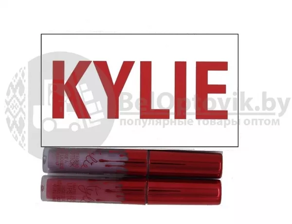 Набор Kylie RED палетка и 2 помады 5