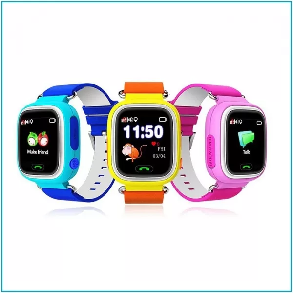 Умные детские часы с GPS трекером Smart baby watch Q60 7